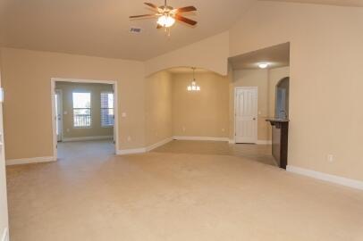 509 Pheasant Trail Crestview, FL 32536 - Photo 4 of 29 a view of empty room with window and fireplace