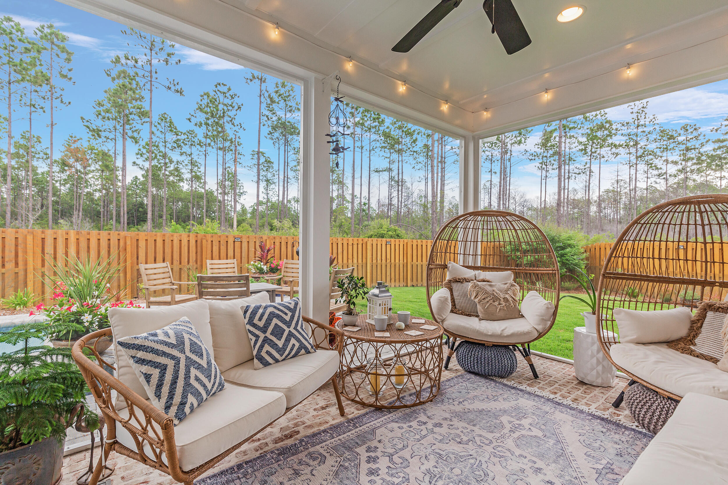 229 Windrow Way Inlet Beach Inlet Beach, FL 32461 - Photo 26 of 43 a living room with furniture and a large window