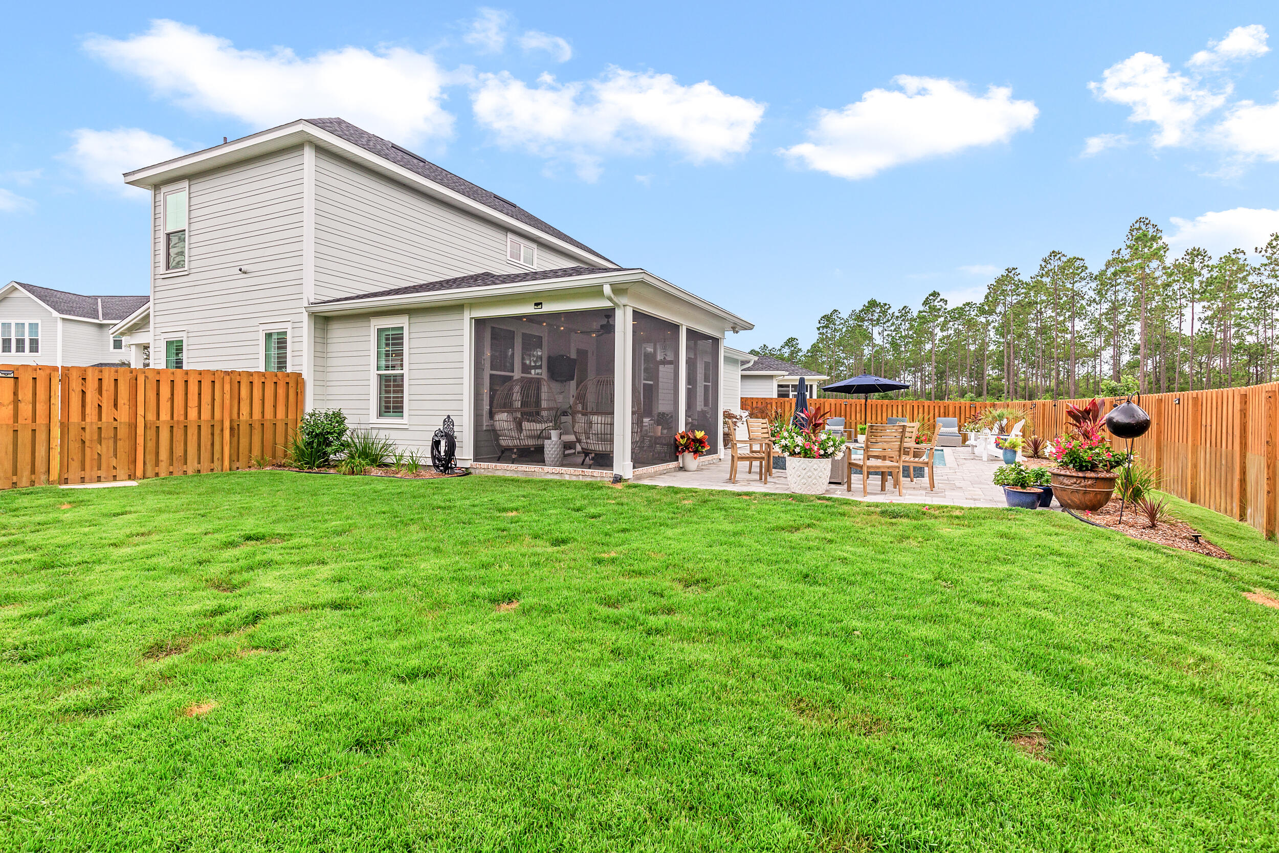 229 Windrow Way Inlet Beach Inlet Beach, FL 32461 - Photo 34 of 43 a front view of a house with garden