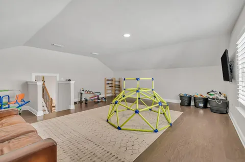 a very nice looking room with a large window