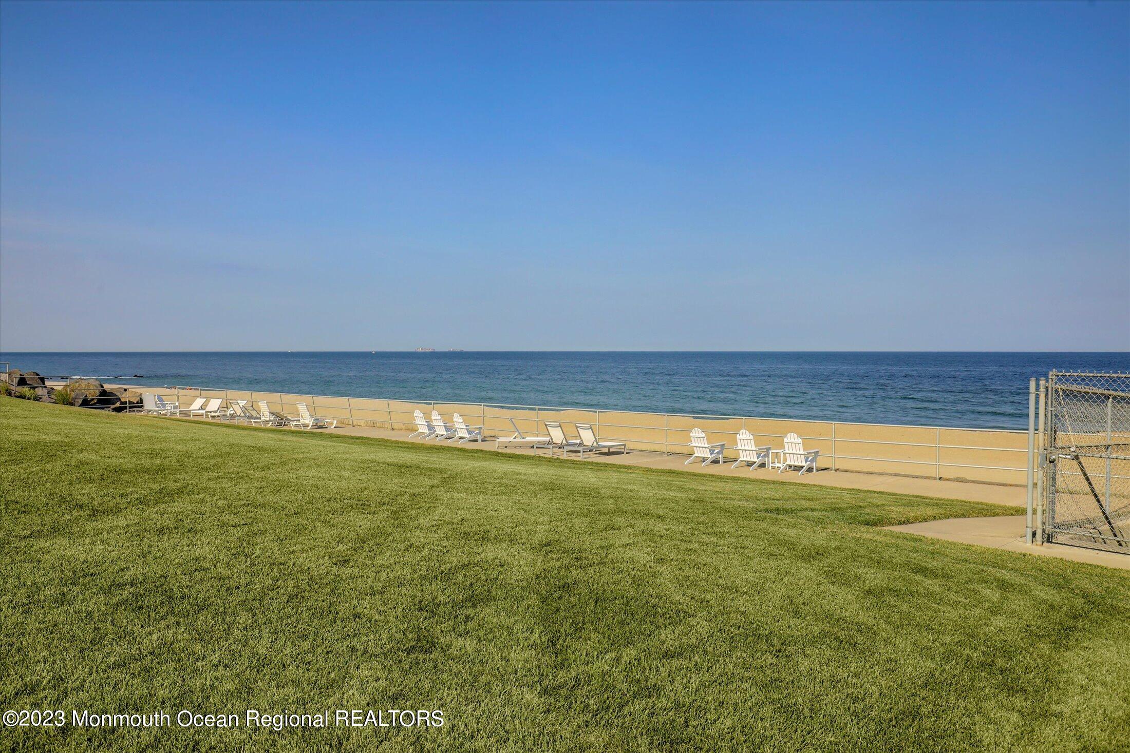 1 Roseld Avenue, Unit A3 Deal, NJ 07723 - Photo 33 of 35 a view of an ocean from a balcony