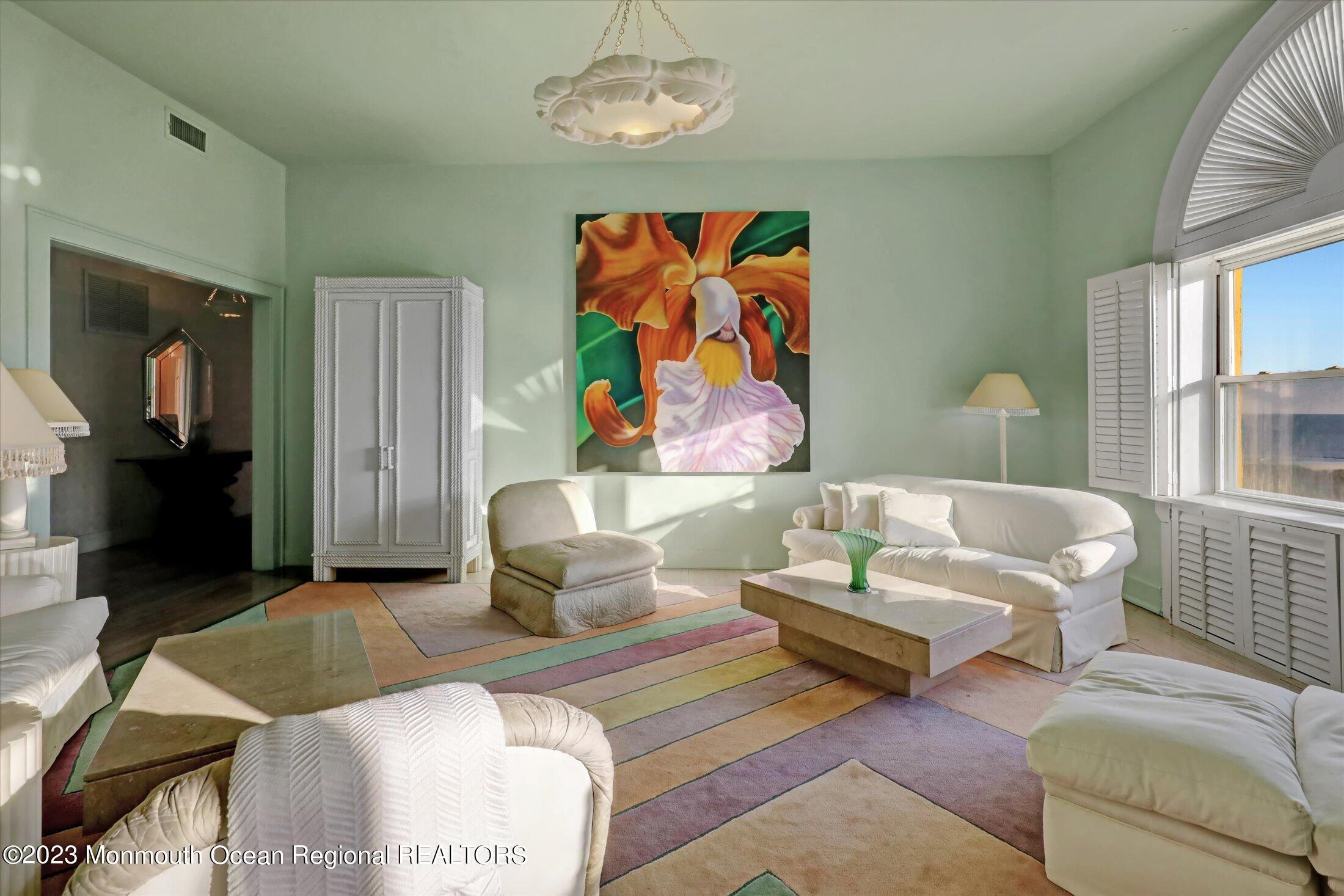 1 Roseld Avenue, Unit A3 Deal, NJ 07723 - Photo 6 of 35 a living room with furniture and a couch