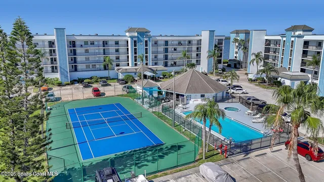 a view of a balcony with a and a sink