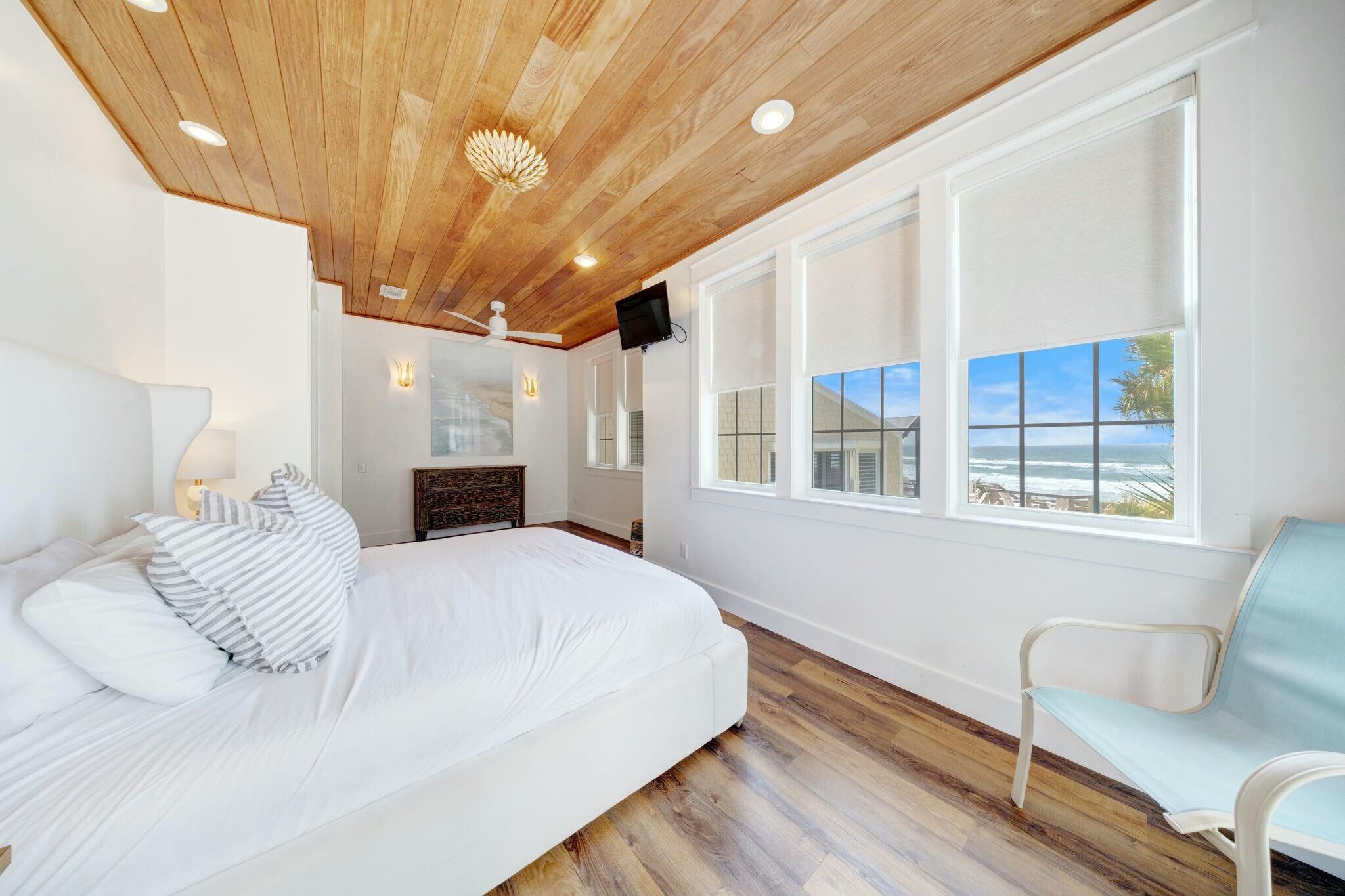 239 Pelican Circle Inlet Beach, FL 32461 - Photo 70 of 80 a large bed sitting in a bedroom next to a window