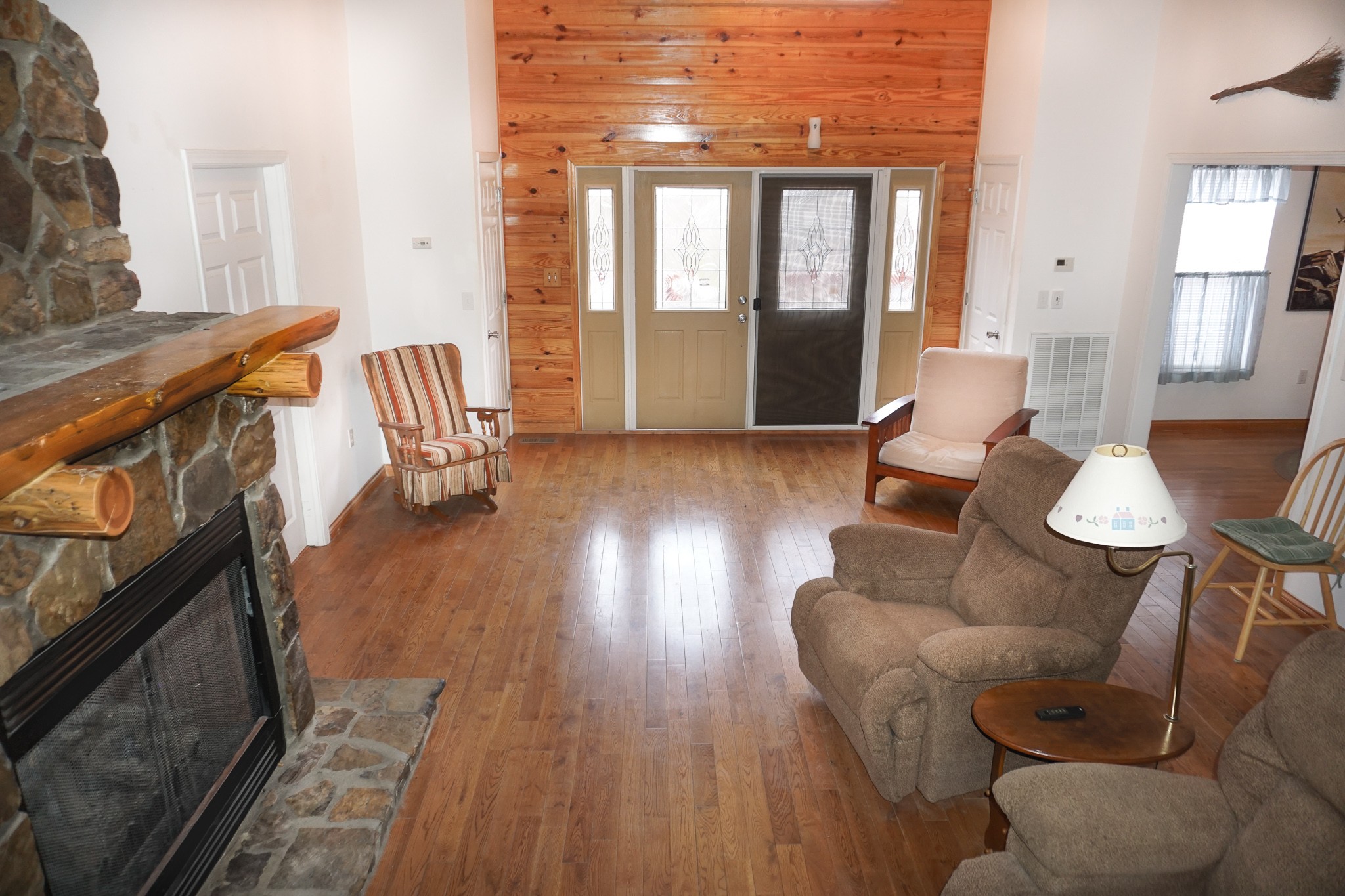 488 Meyers Road Altamont, TN 37301 - Photo 5 of 32 a living room with furniture and a fireplace