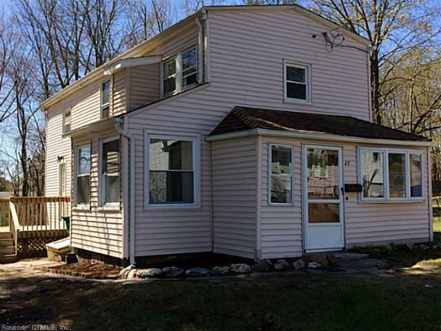 27 Gilbert Avenue Bloomfield, CT 06002 - Photo 1 of 1 a view of a house with a yard
