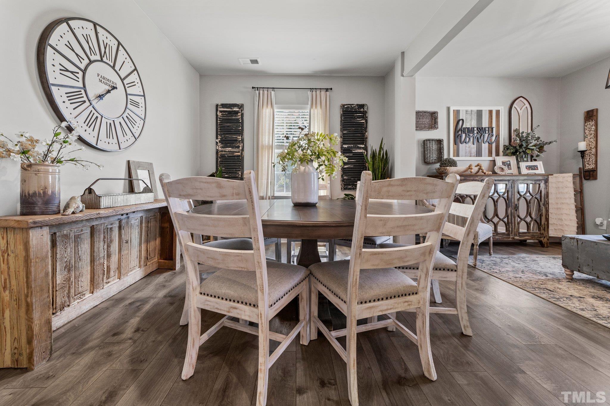 3116 Longpine Road Burlington, NC 27215 - Photo 7 of 29 a view of a dining room with furniture window and wooden floor