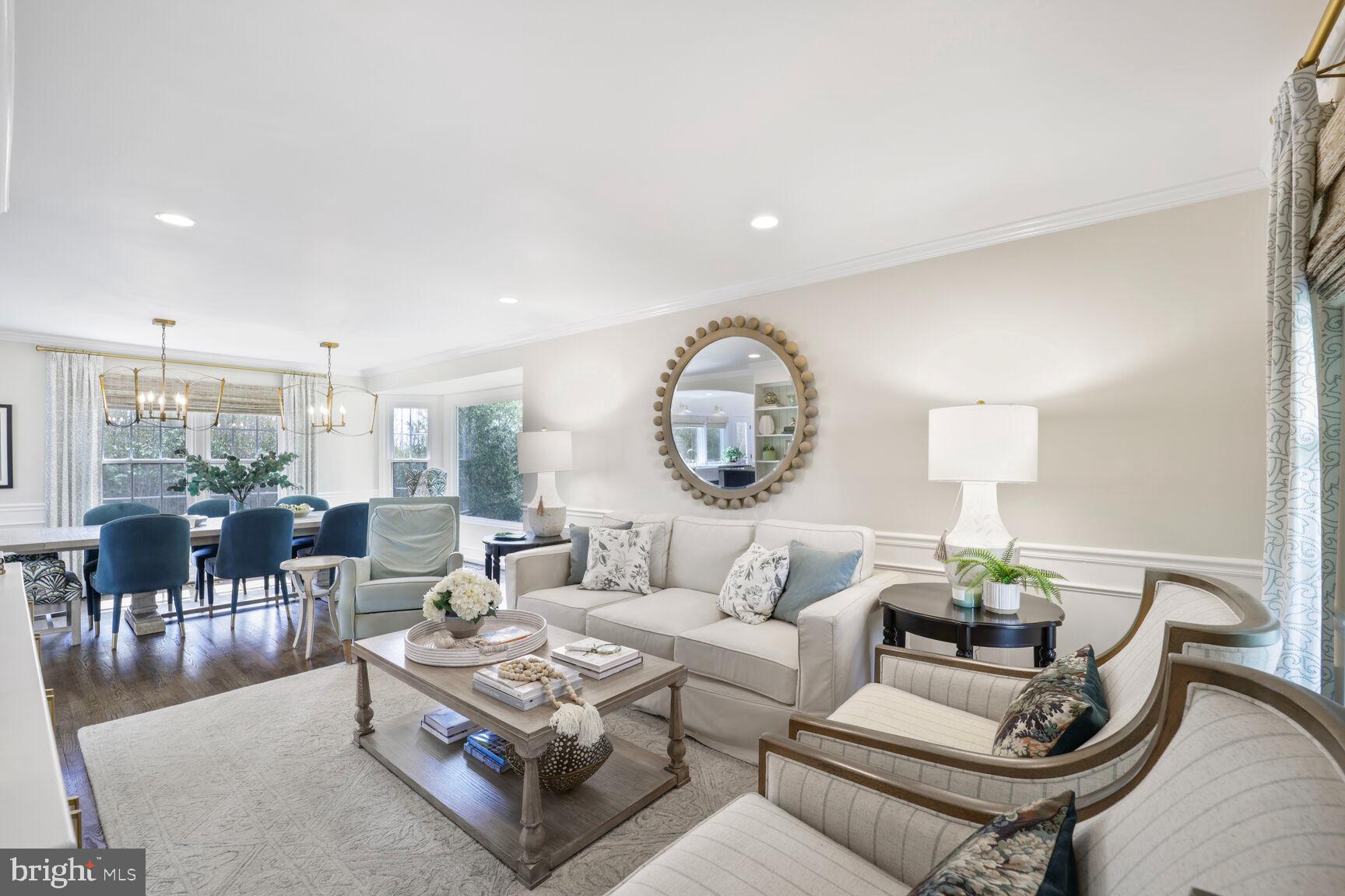 3012 Marlow Road Silver Spring, MD 20904 - Photo 10 of 49 a living room with furniture and a wooden floor