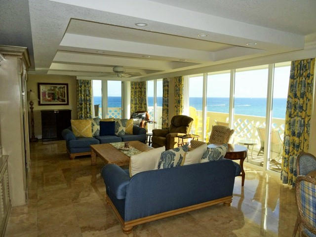 1200 South Ocean Boulevard, Unit 7A Boca Raton, FL 33432 - Photo 13 of 62 LIVING ROOM