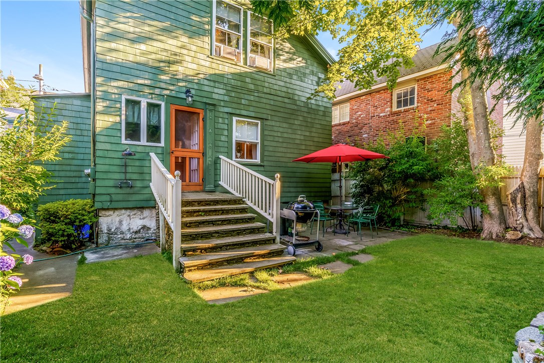 13 Goodwin Street Newport, RI 02840 - Photo 33 of 47 Convenient retro outdoor shower.