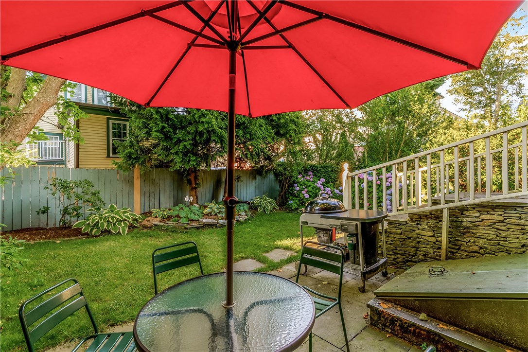 13 Goodwin Street Newport, RI 02840 - Photo 35 of 47 Fully fenced in backyard.