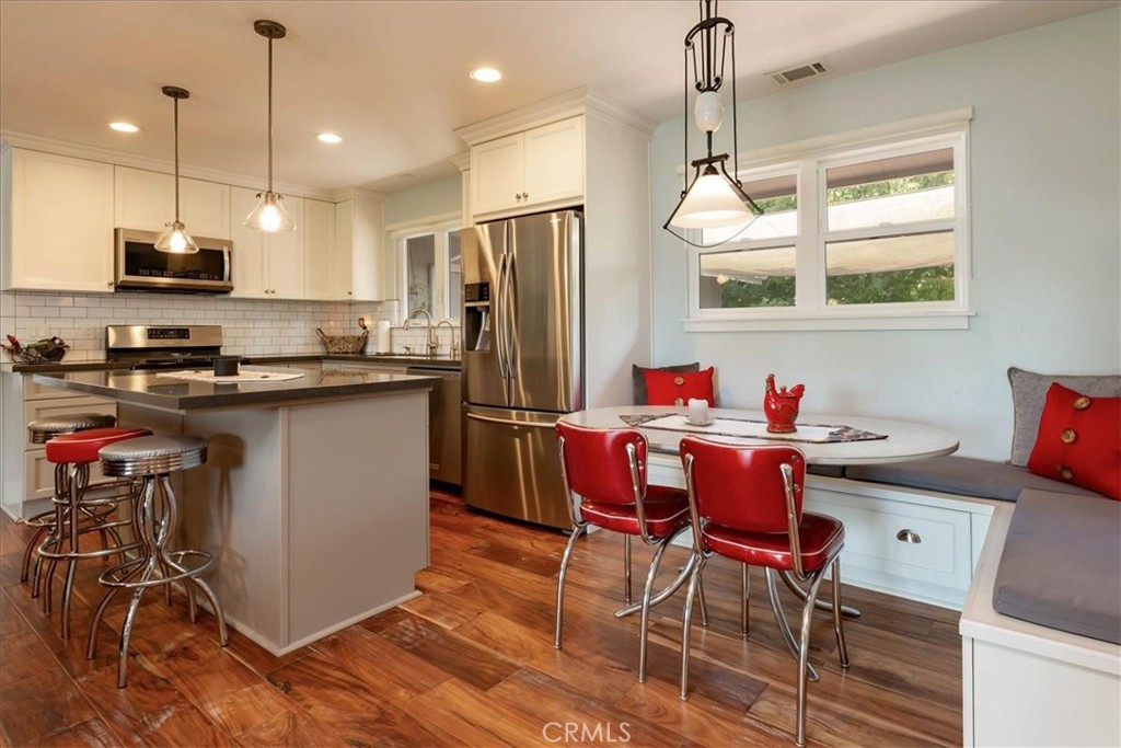 225 Hacienda Avenue San Luis Obispo, CA 93401 - Photo 11 of 75 Eat in the kitchen at the adorable built-in banquet