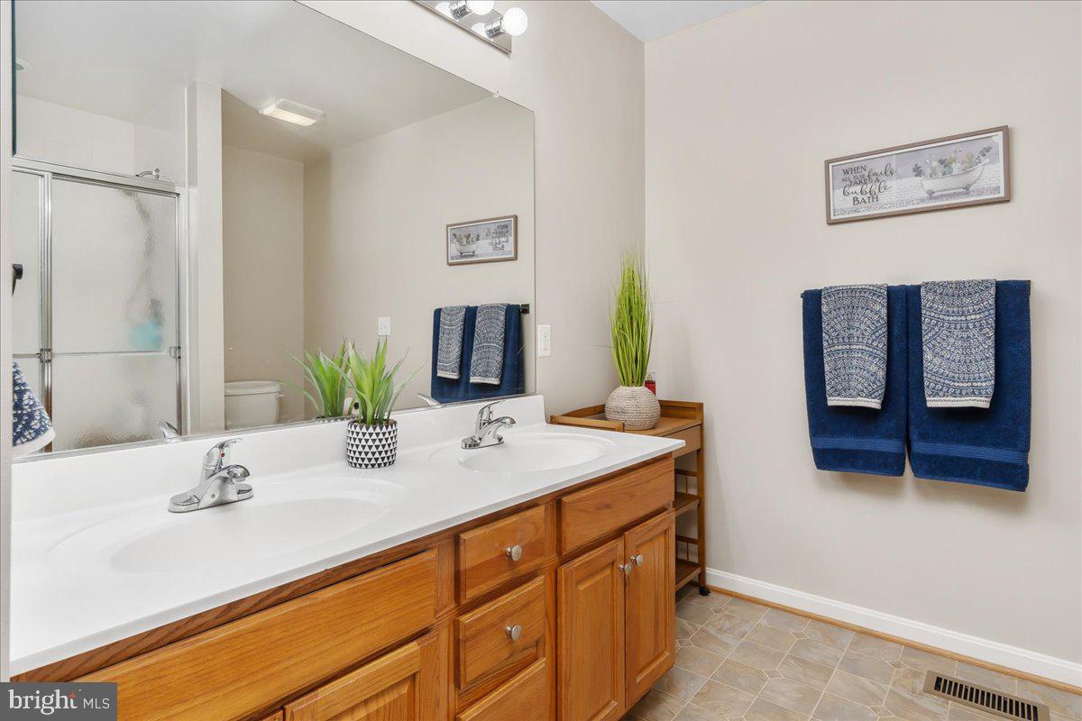20376 Splendor View Terrace Hagerstown, MD 21740 - Photo 27 of 52 a bathroom with a sink and a mirror