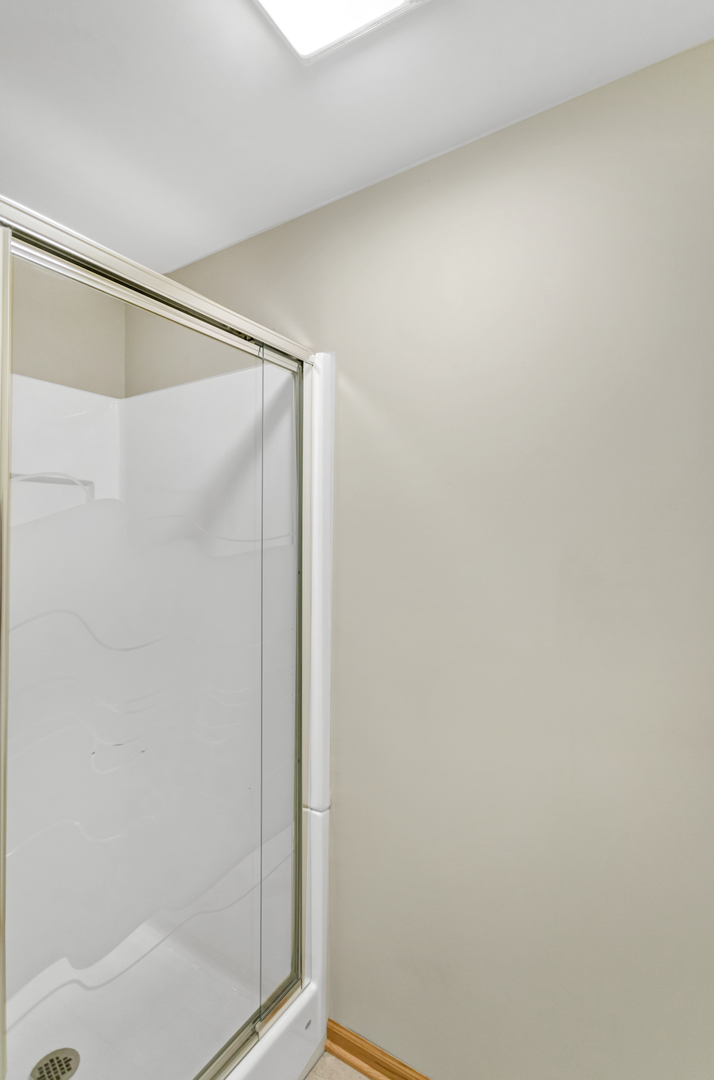 734 Ridge Drive Elburn, IL 60119 - Photo 47 of 48 a bathroom with a glass shower door
