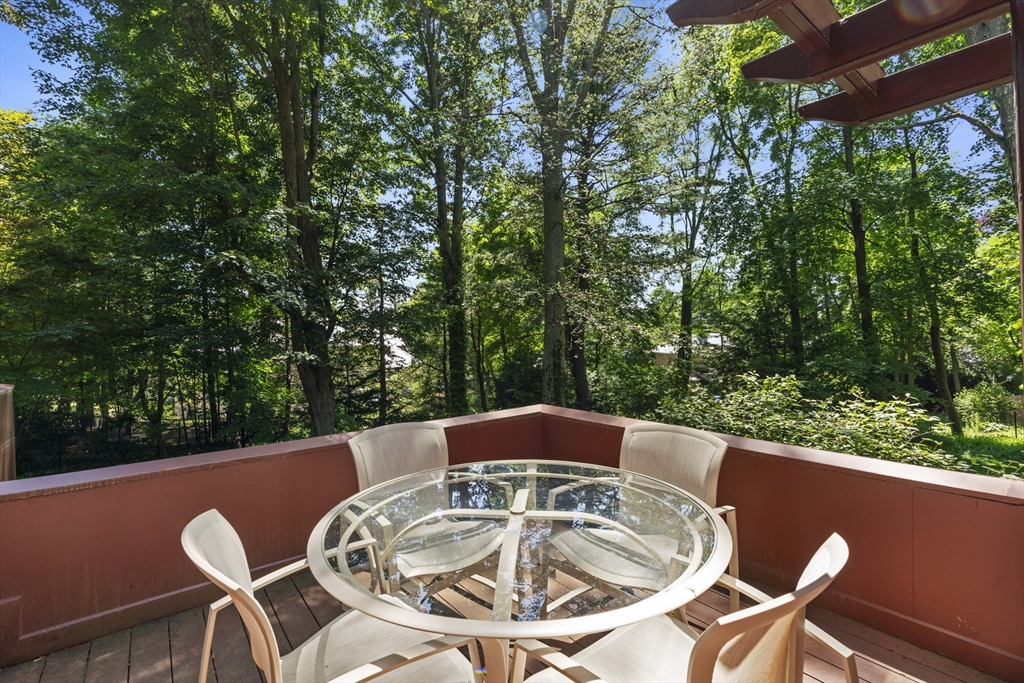 331 Heath Street Brookline, MA 02467 - Photo 12 of 31 a view of a chairs and table in the roof deck