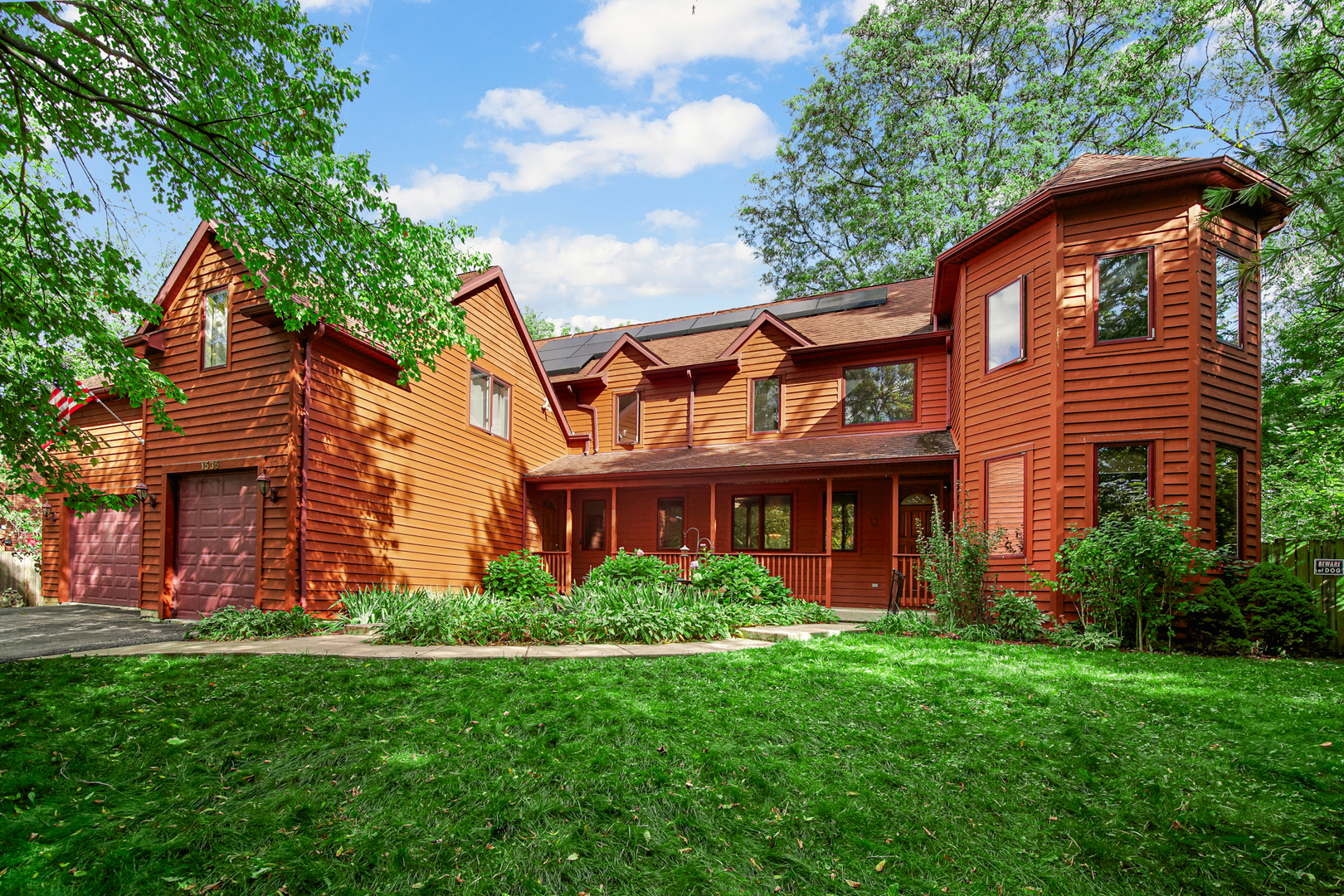 front view of house with a yard