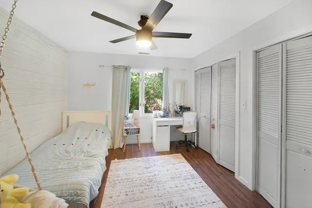 a very nice looking room with a large window