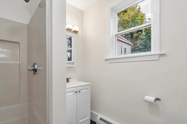 a bathroom with a sink and a toilet