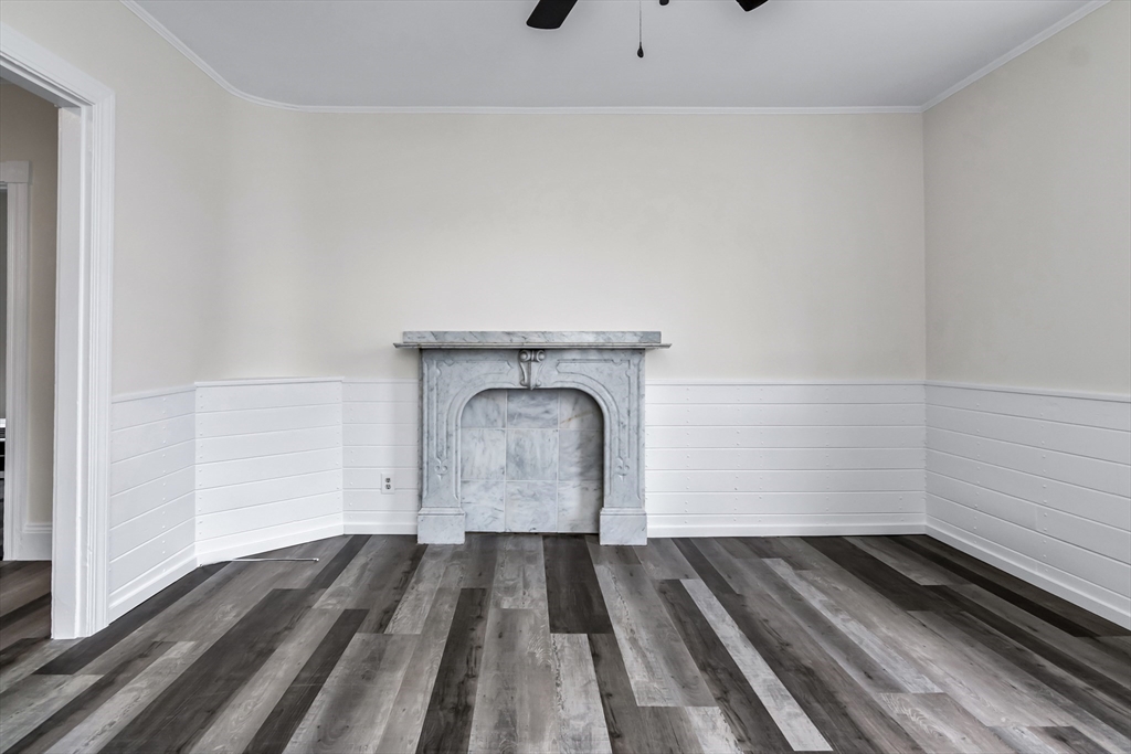 6 Dexter Street Haverhill, MA 01830 - Photo 9 of 42 a view of wooden floor in an empty room
