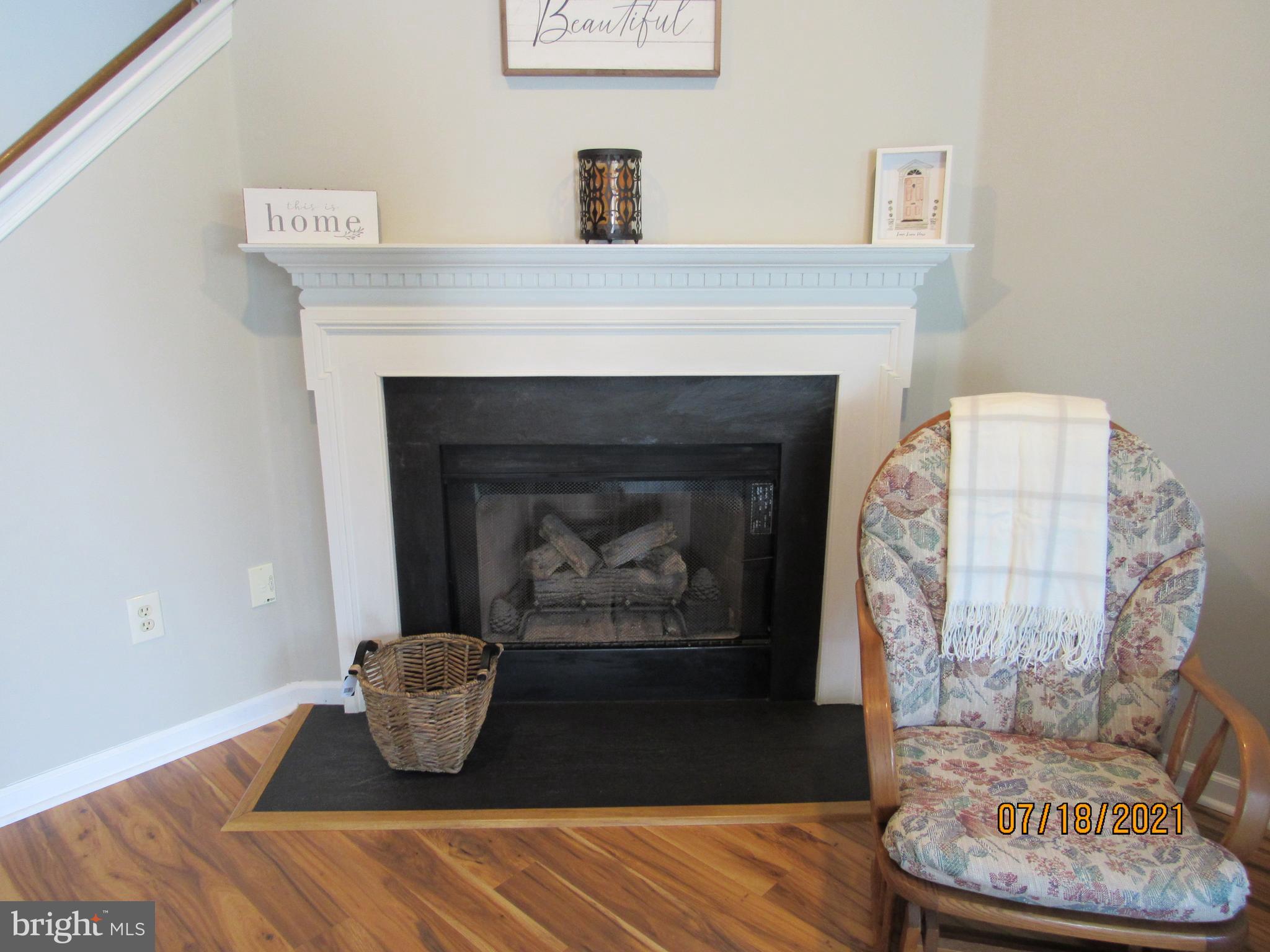 2403 Waterford Road, Unit 92 Yardley, PA 19067 - Photo 8 of 30 Living Room Fireplace