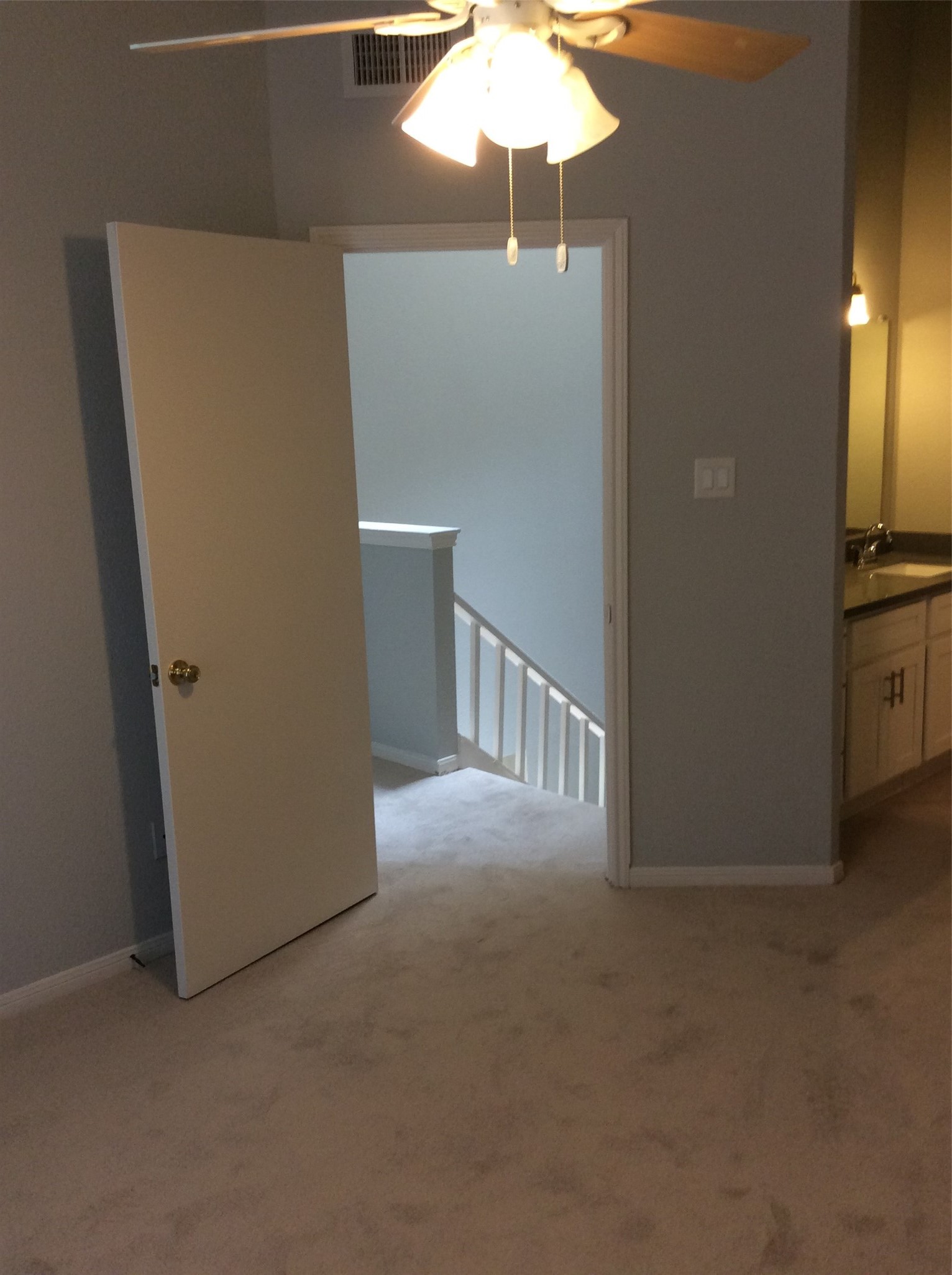 2211 South Kirkwood Road, Unit 22 Houston, TX 77077 - Photo 15 of 25 Bedroom 1 View to Stairs