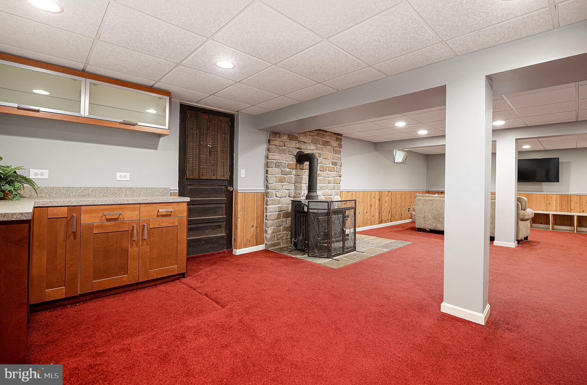 426 Gilmor Road Joppa, MD 21085 - Photo 22 of 42 Finished lower level recreation room w/ built in's