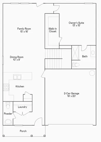 a kitchen with a stove and a refrigerator