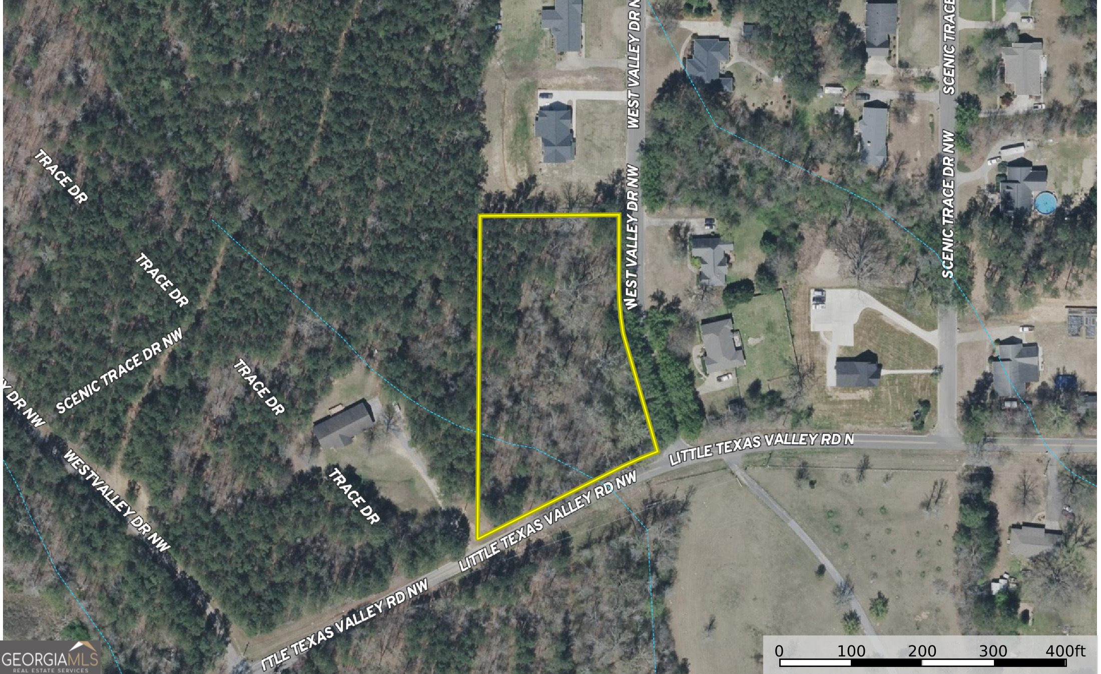 2 Acres On Little Texas Valley Road Rome, GA 30165 - Photo 2 of 22 an aerial view of a house