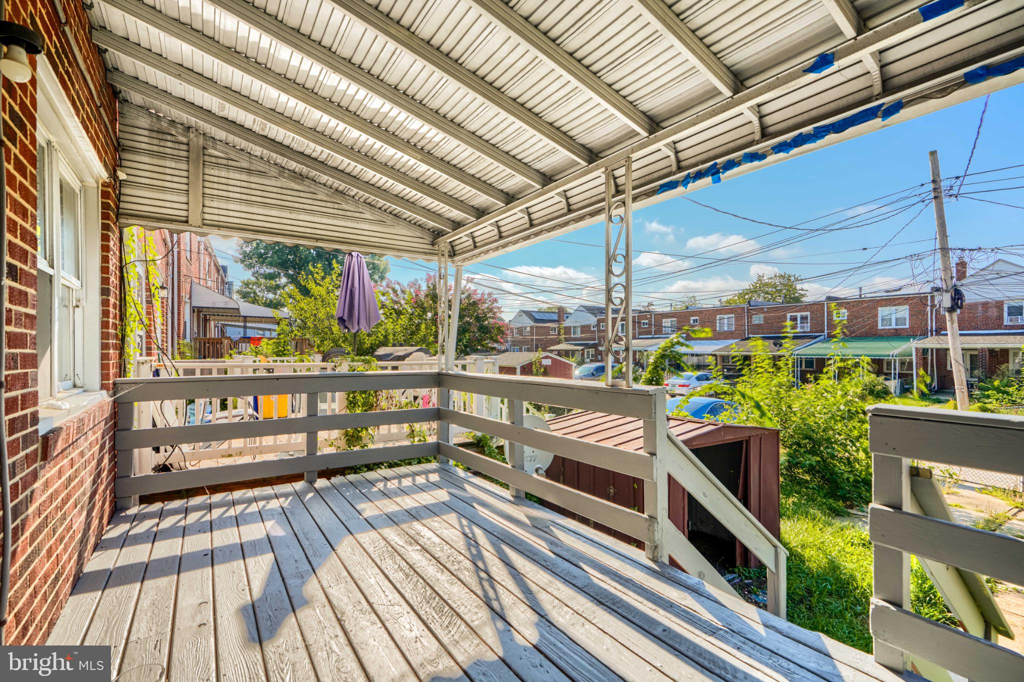 1207 Dalton Road Baltimore, MD 21234 - Photo 23 of 24 Sunny deck with vibrant views.