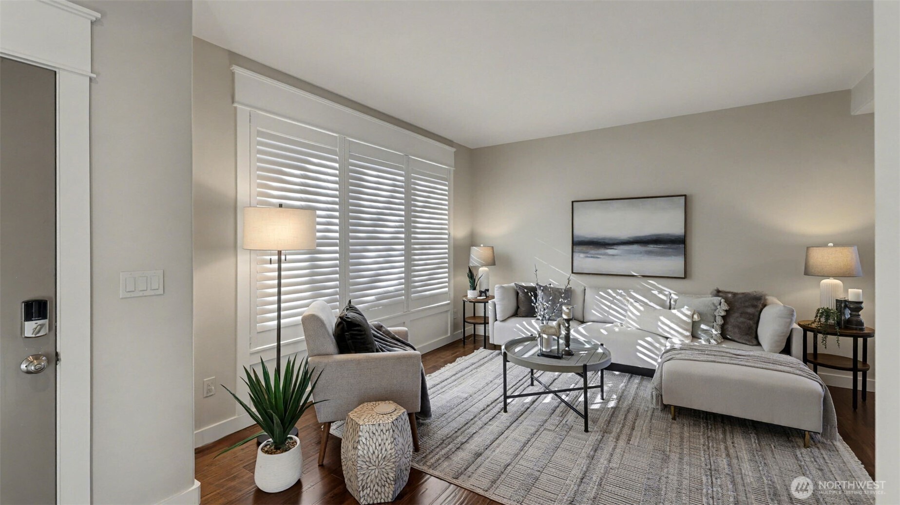 4817 Hartford Way Mukilteo, WA 98275 - Photo 4 of 36 a living room with furniture and a large window