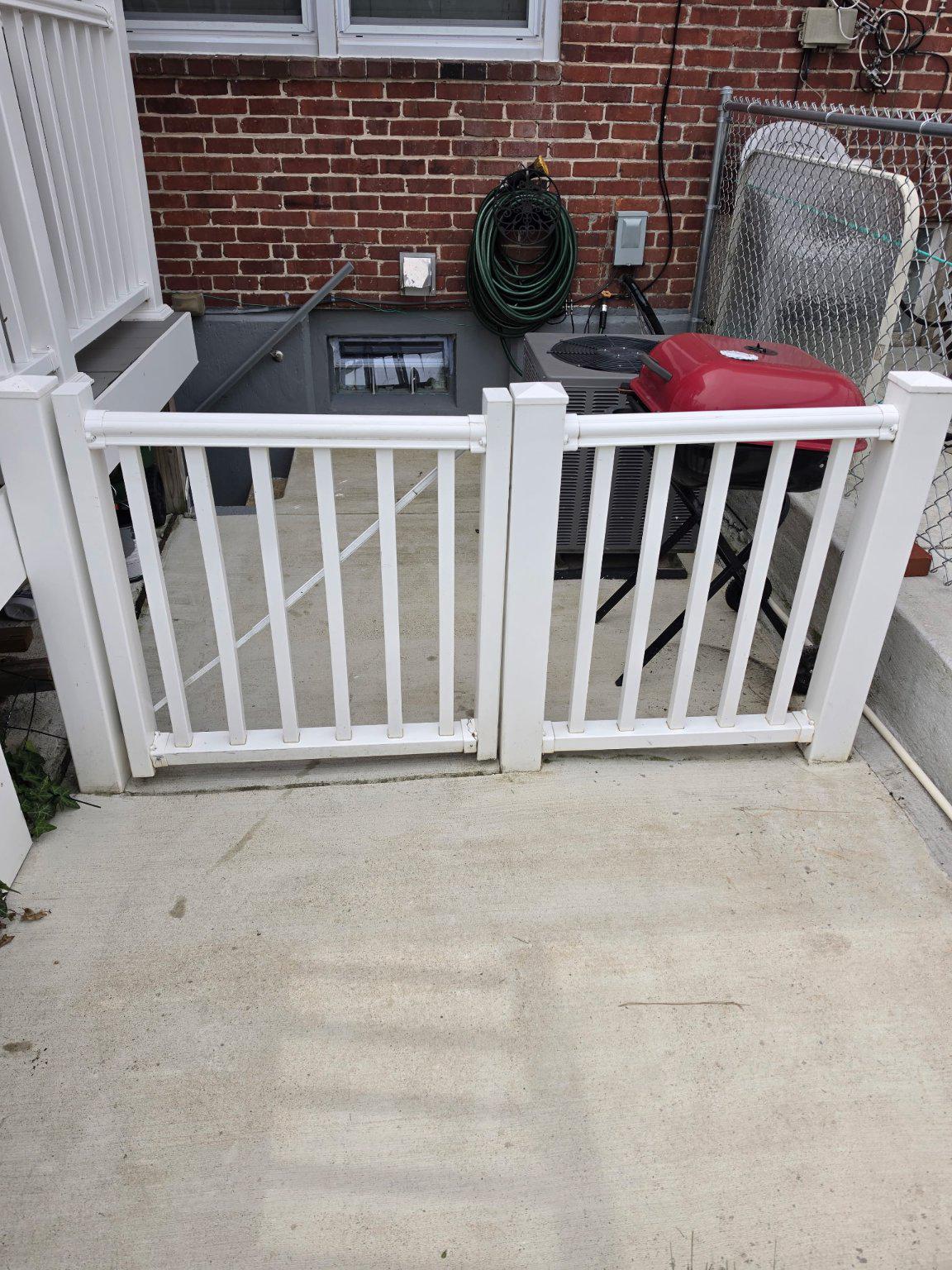 1328 Cedarcroft Road Baltimore, MD 21239 - Photo 36 of 39 Gated basement entrance with patio space.