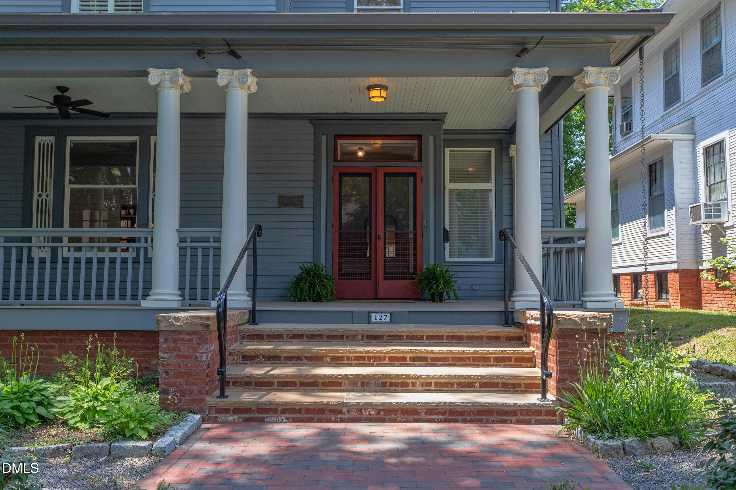 127 Forest Road Raleigh, NC 27605 - Photo 2 of 75 a front view of a house