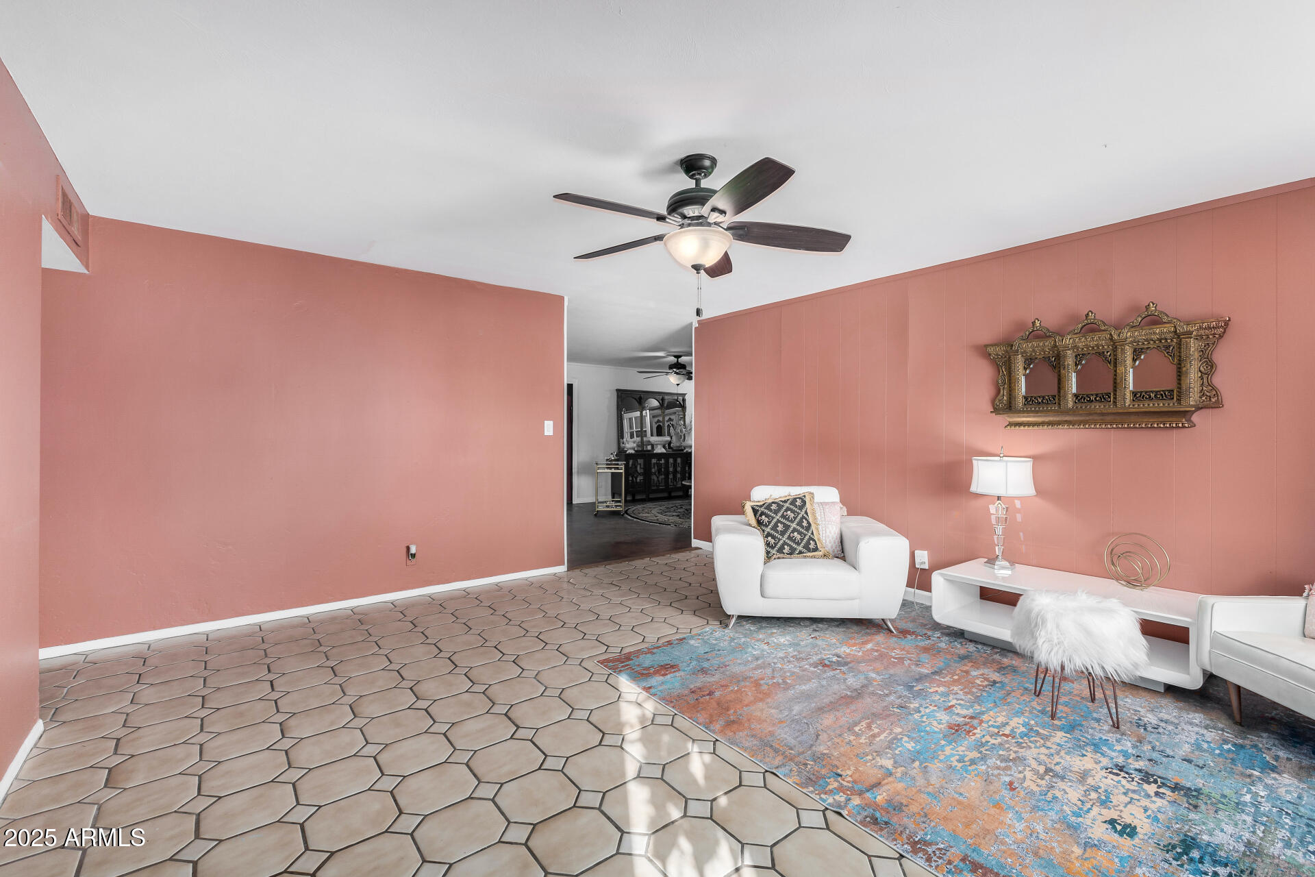 2302 West Berridge Lane Phoenix, AZ 85015 - Photo 8 of 40 a living room with furniture and a rug