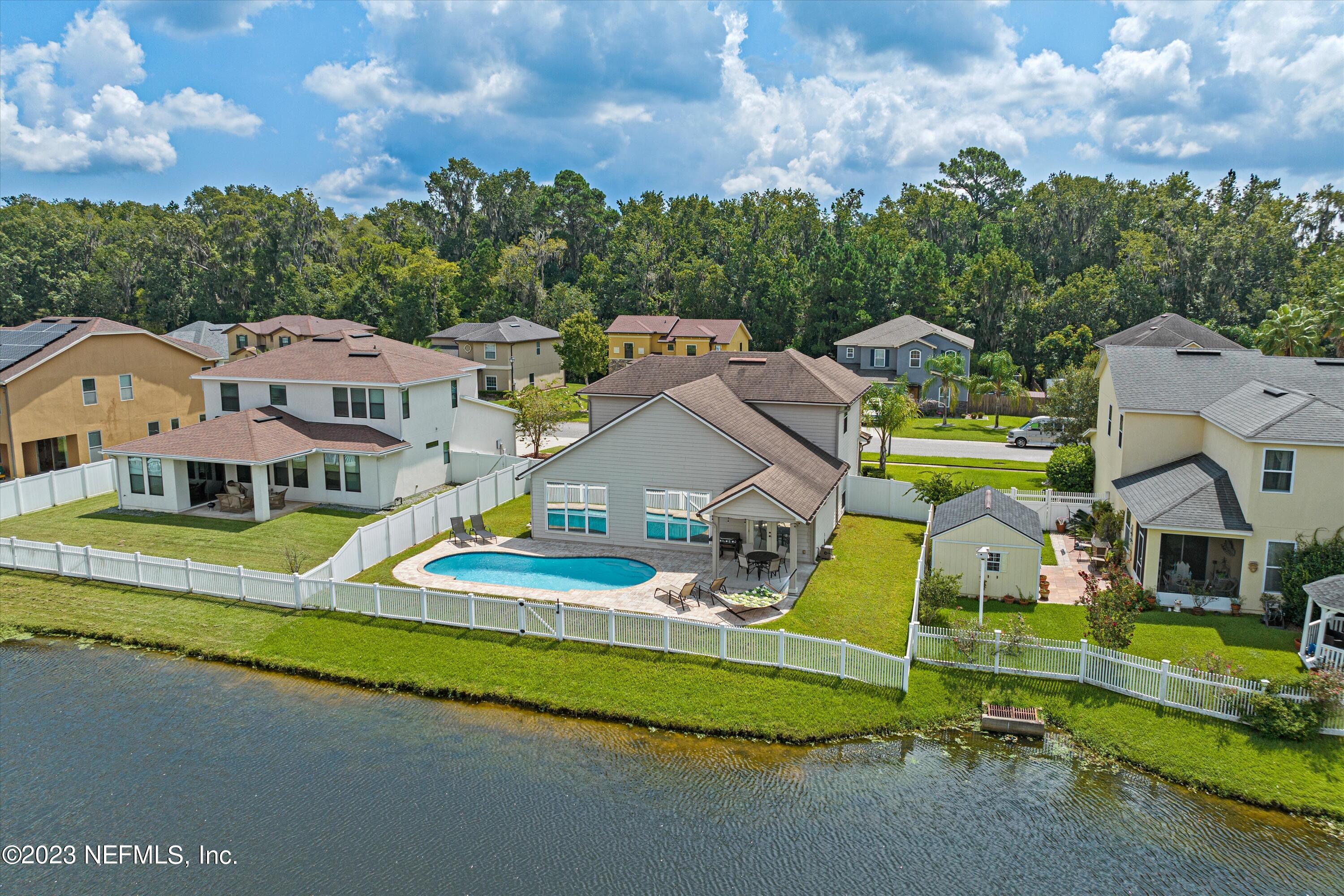 713 Reflection Cove Road East Jacksonville, FL 32218 - Photo 35 of 45 35-Aerial Back-1