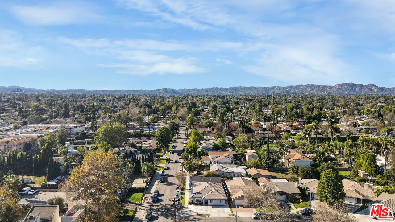 7701 Baird Avenue Reseda, CA 91335 - Photo 20 of 21 an aerial view of a city