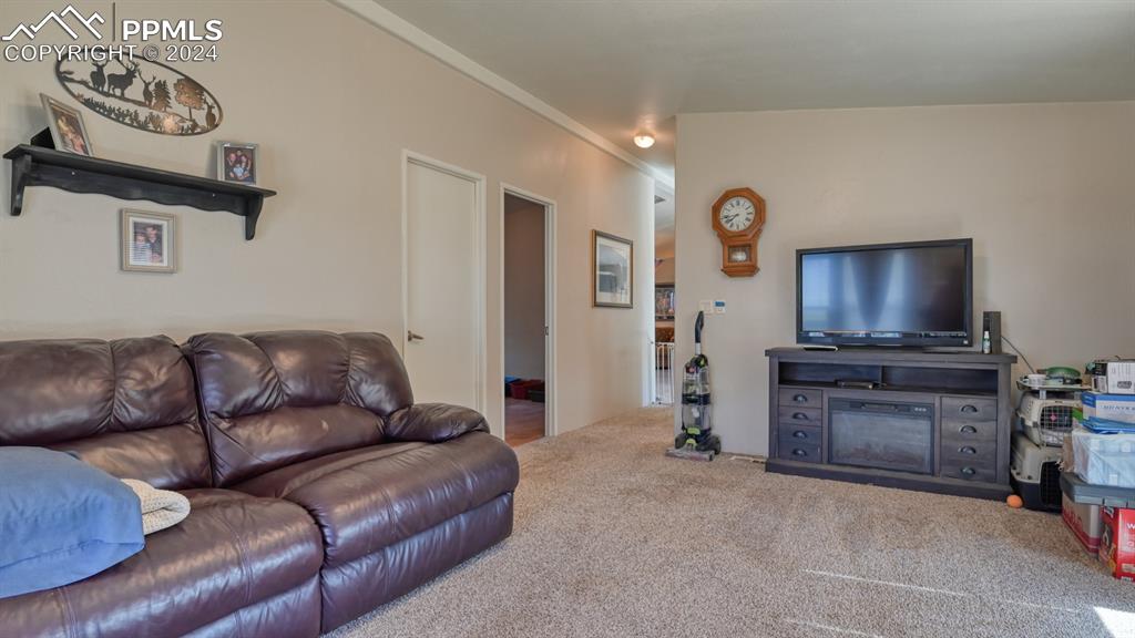 34475 East Jones Road Yoder, CO 80864 - Photo 17 of 31 a living room with furniture and a flat screen tv
