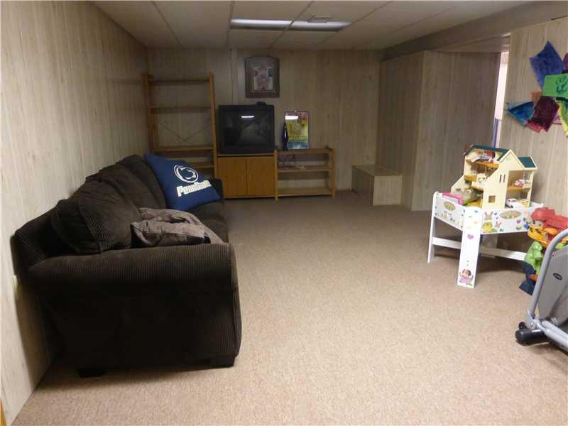 428 Golden Grove Road Economy, PA 15005 - Photo 13 of 19 Basement/Game Room. Man cave or kid space. Nice Storage area under steps.