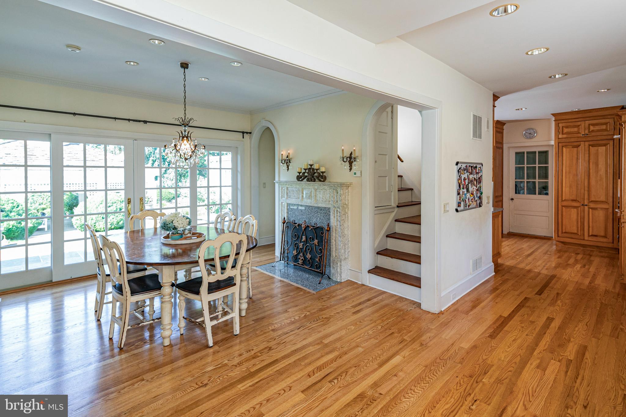99 Ridgeview Road Princeton, NJ 08540 - Photo 14 of 45 a view of a dining room with furniture window and wooden floor