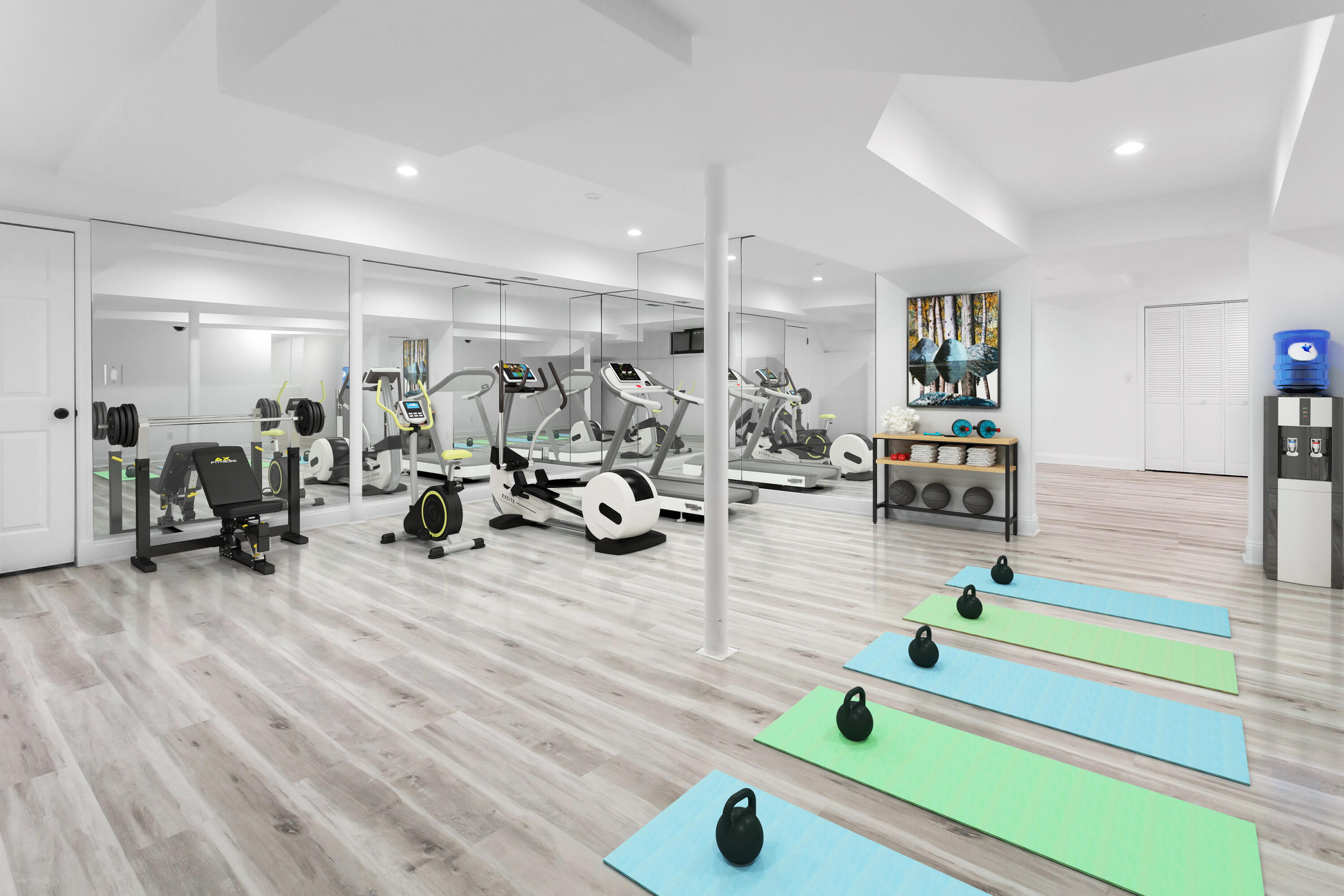 30 Carrington Drive Greenwich, CT 06831 - Photo 32 of 46 a view of a room with gym equipment