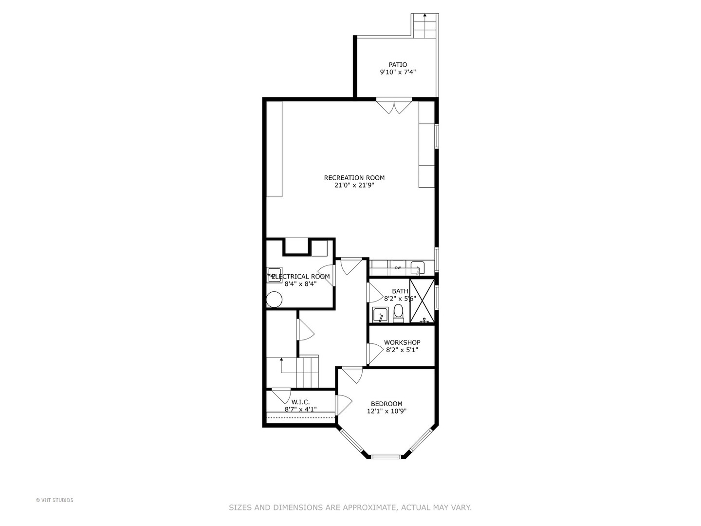 1750 West School Street Chicago, IL 60657 - Photo 37 of 37 a picture of a floor plan