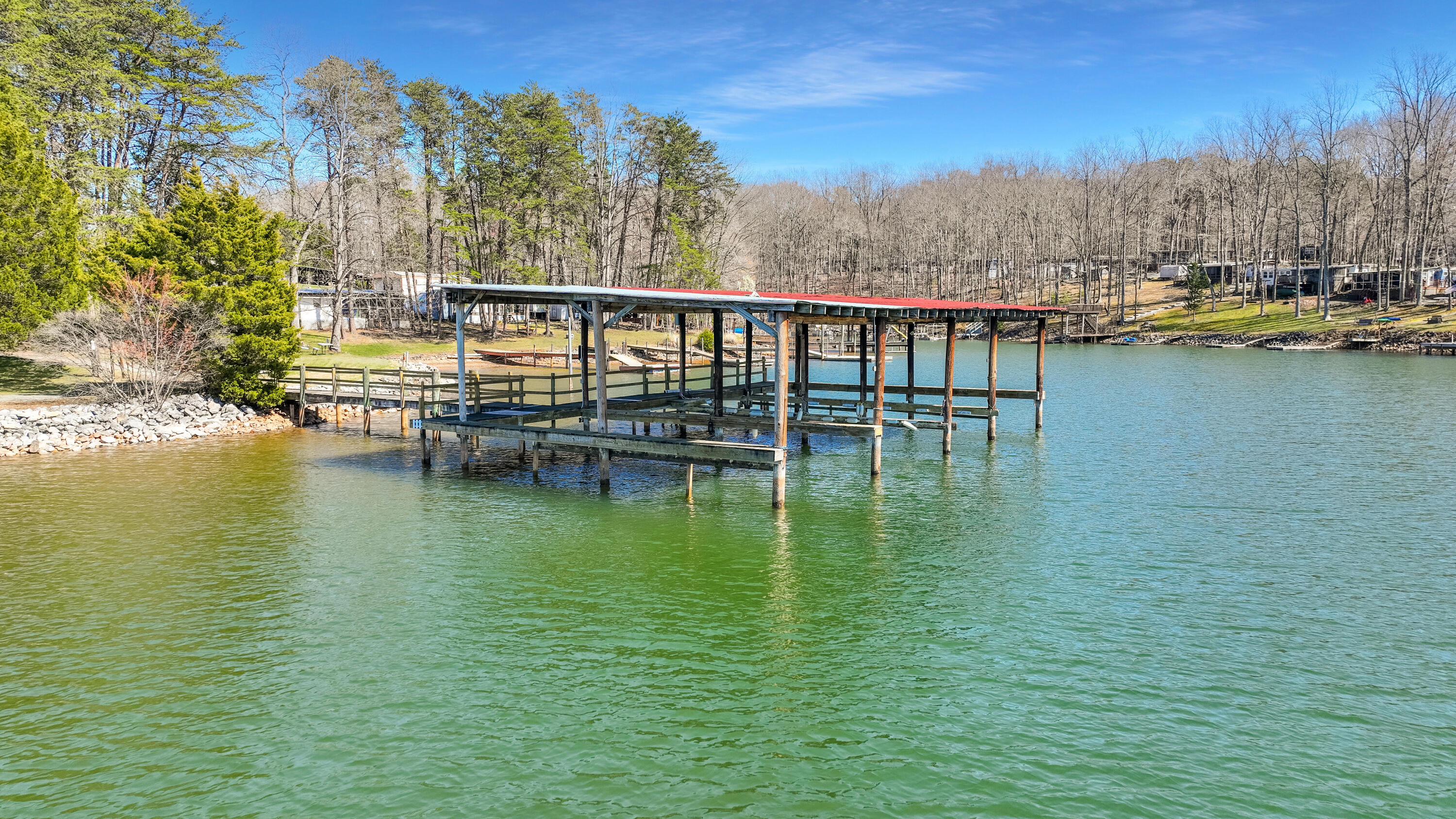 5625 Smith Mountain Road Penhook, VA 24137 - Photo 23 of 35 Covered Boat Docks
