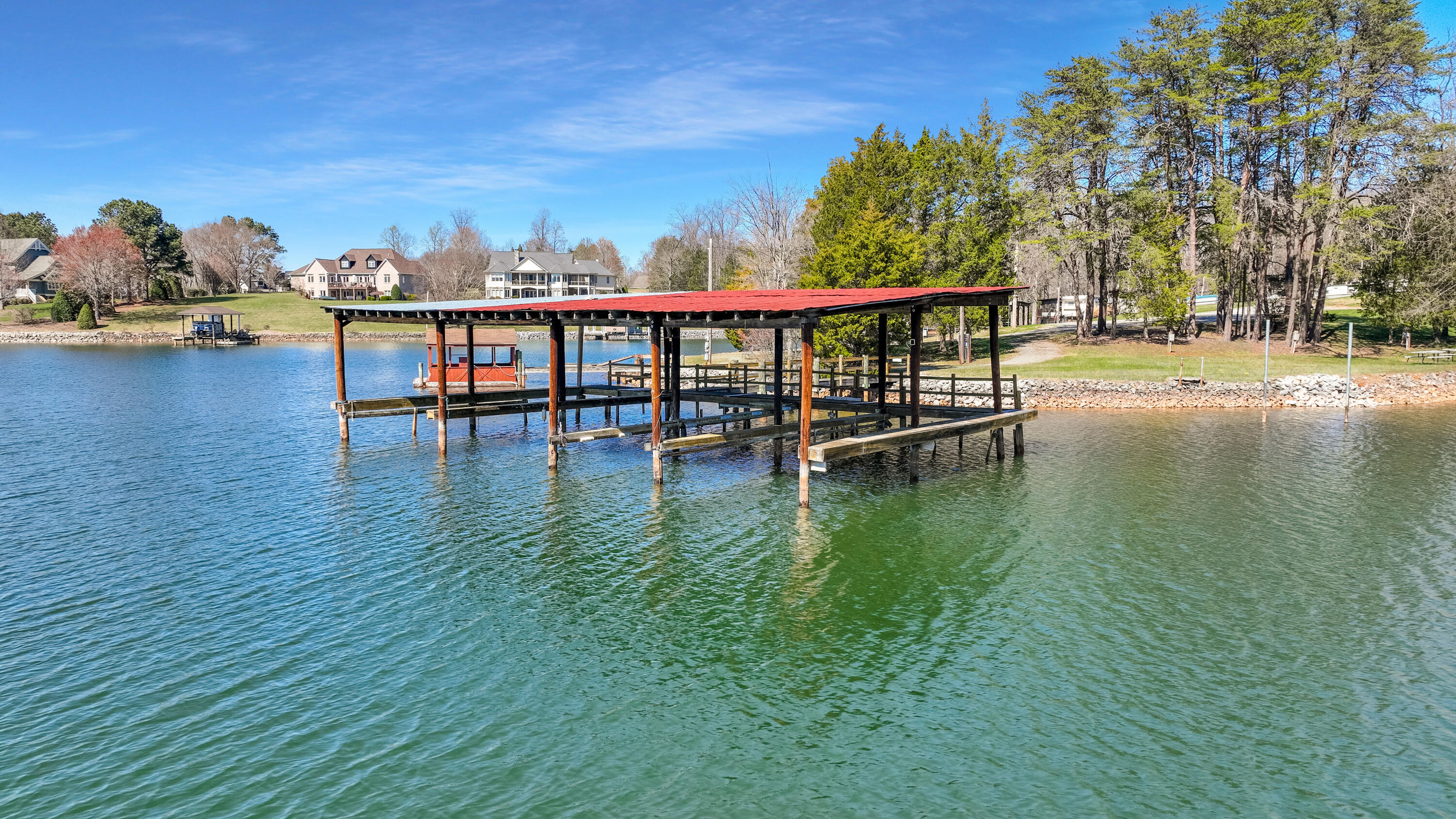 5625 Smith Mountain Road Penhook, VA 24137 - Photo 25 of 35 Covered Boat Docks