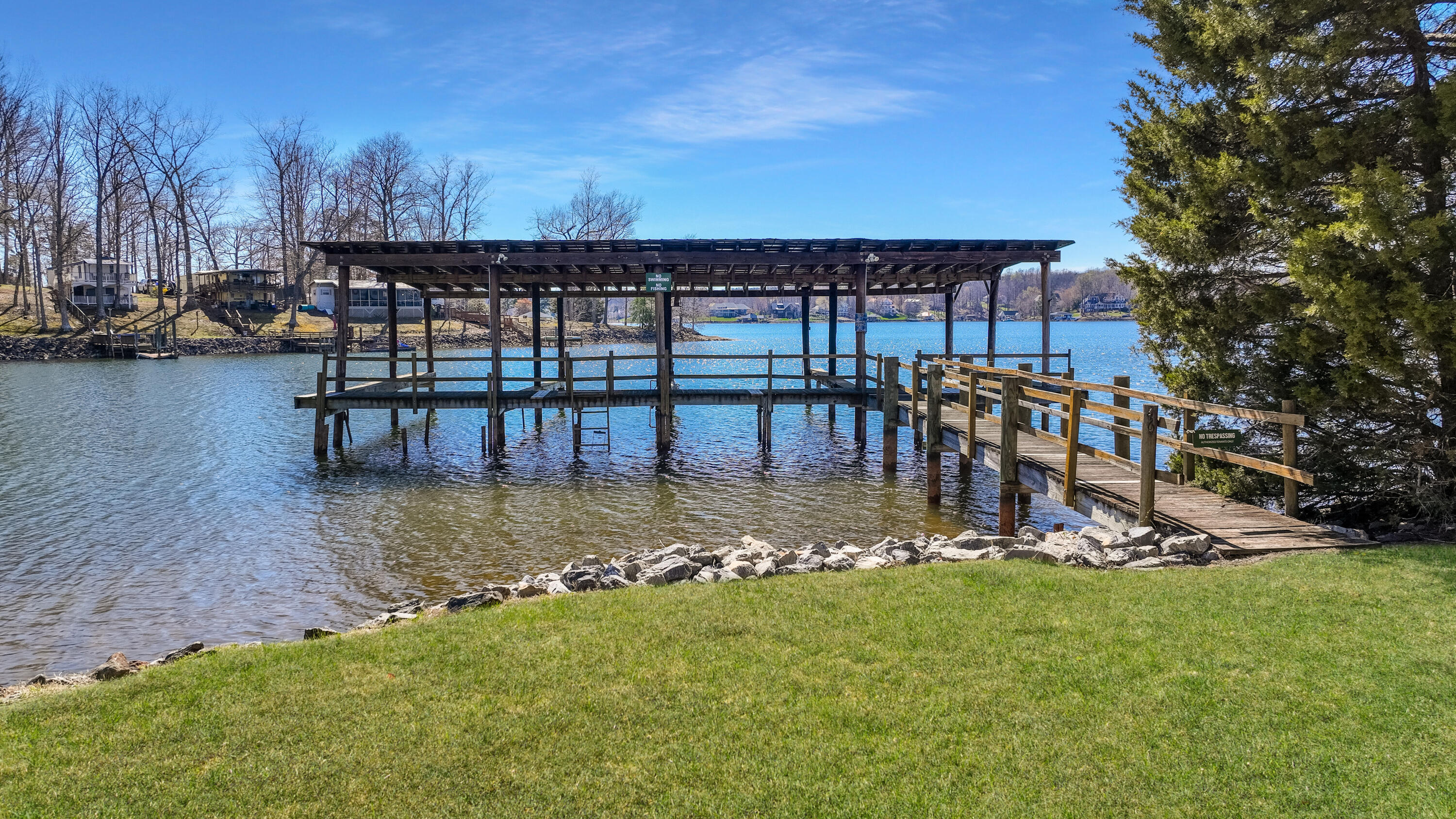 5625 Smith Mountain Road Penhook, VA 24137 - Photo 26 of 35 Covered Boat Docks