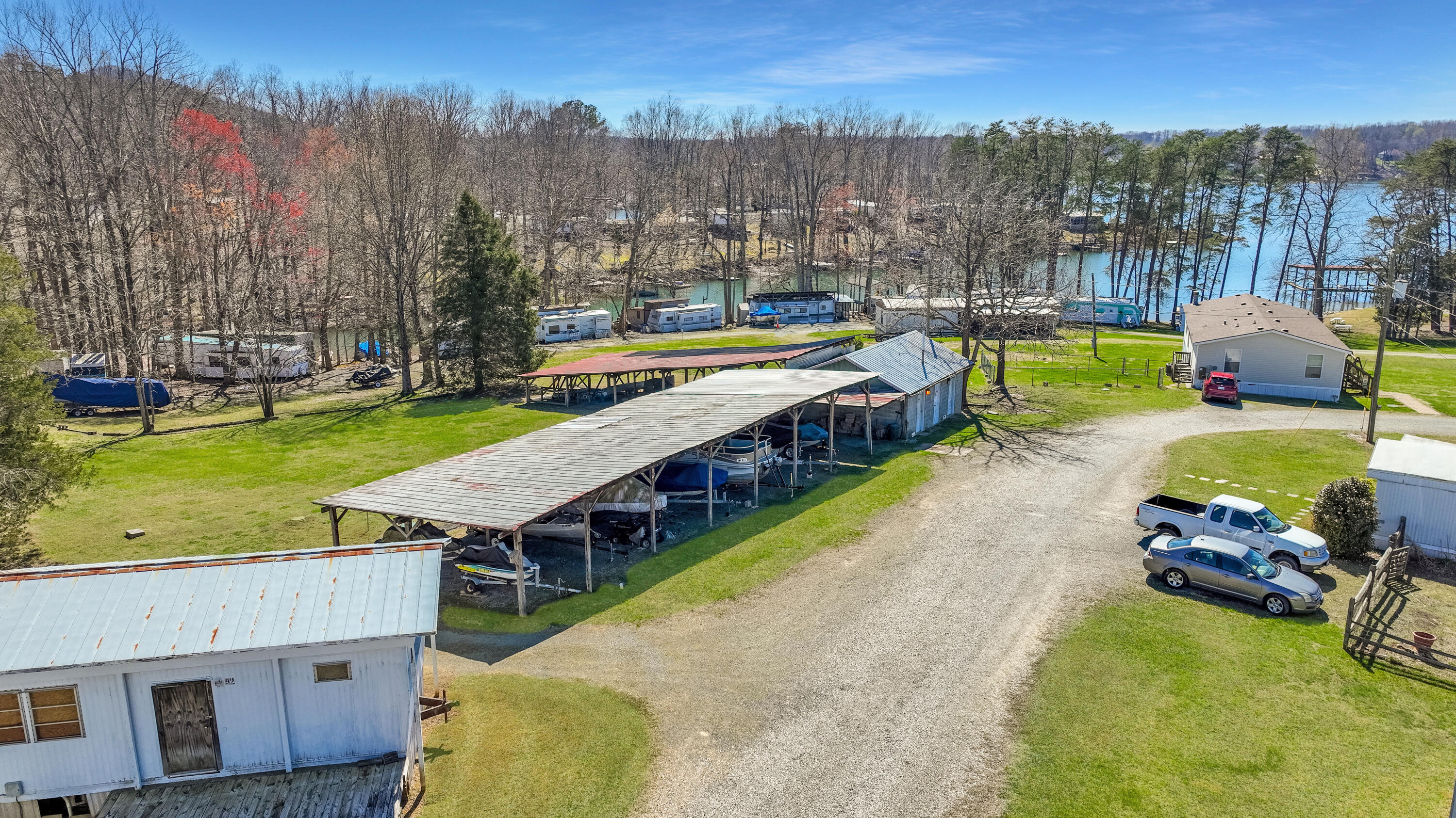 5625 Smith Mountain Road Penhook, VA 24137 - Photo 30 of 35 Covered Boat Parking