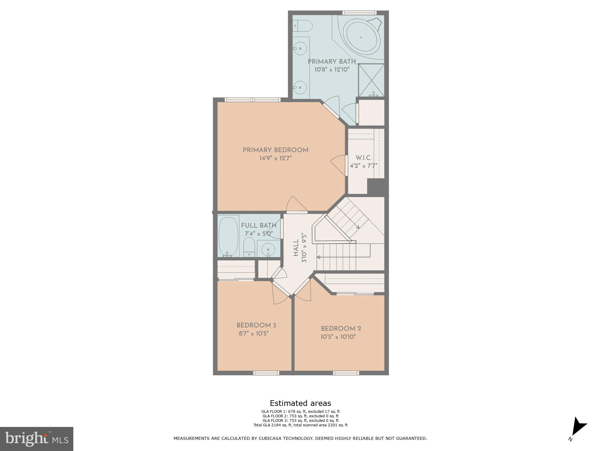 533 Callander Way Abingdon, MD 21009 - Photo 29 of 31 Floor Plan: Upper Level