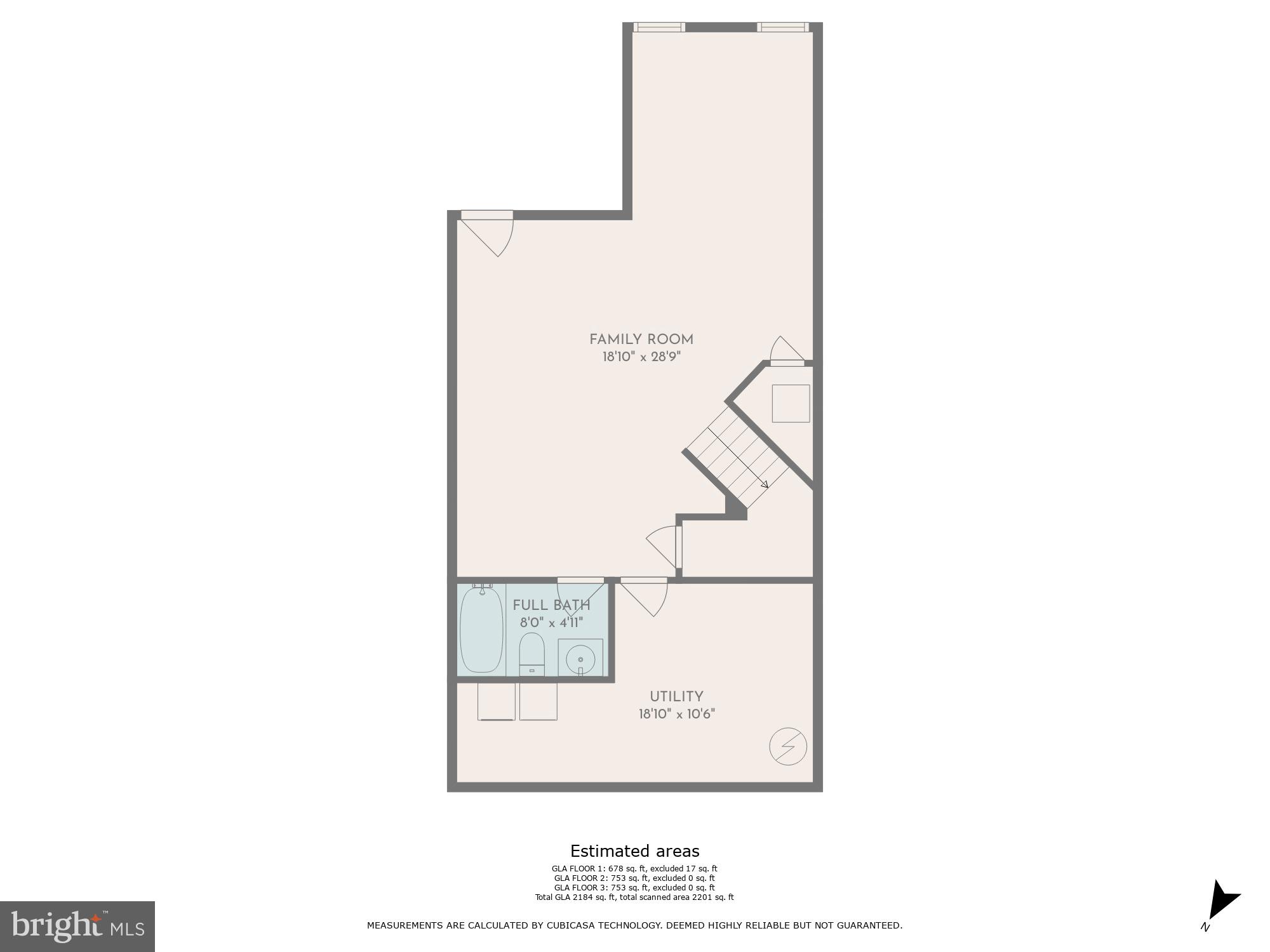 533 Callander Way Abingdon, MD 21009 - Photo 30 of 31 Floor Plan: Lower Level