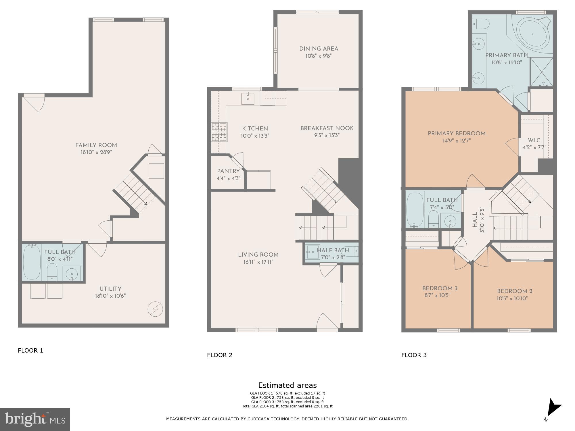 533 Callander Way Abingdon, MD 21009 - Photo 31 of 31 Floor Plan: All Levels