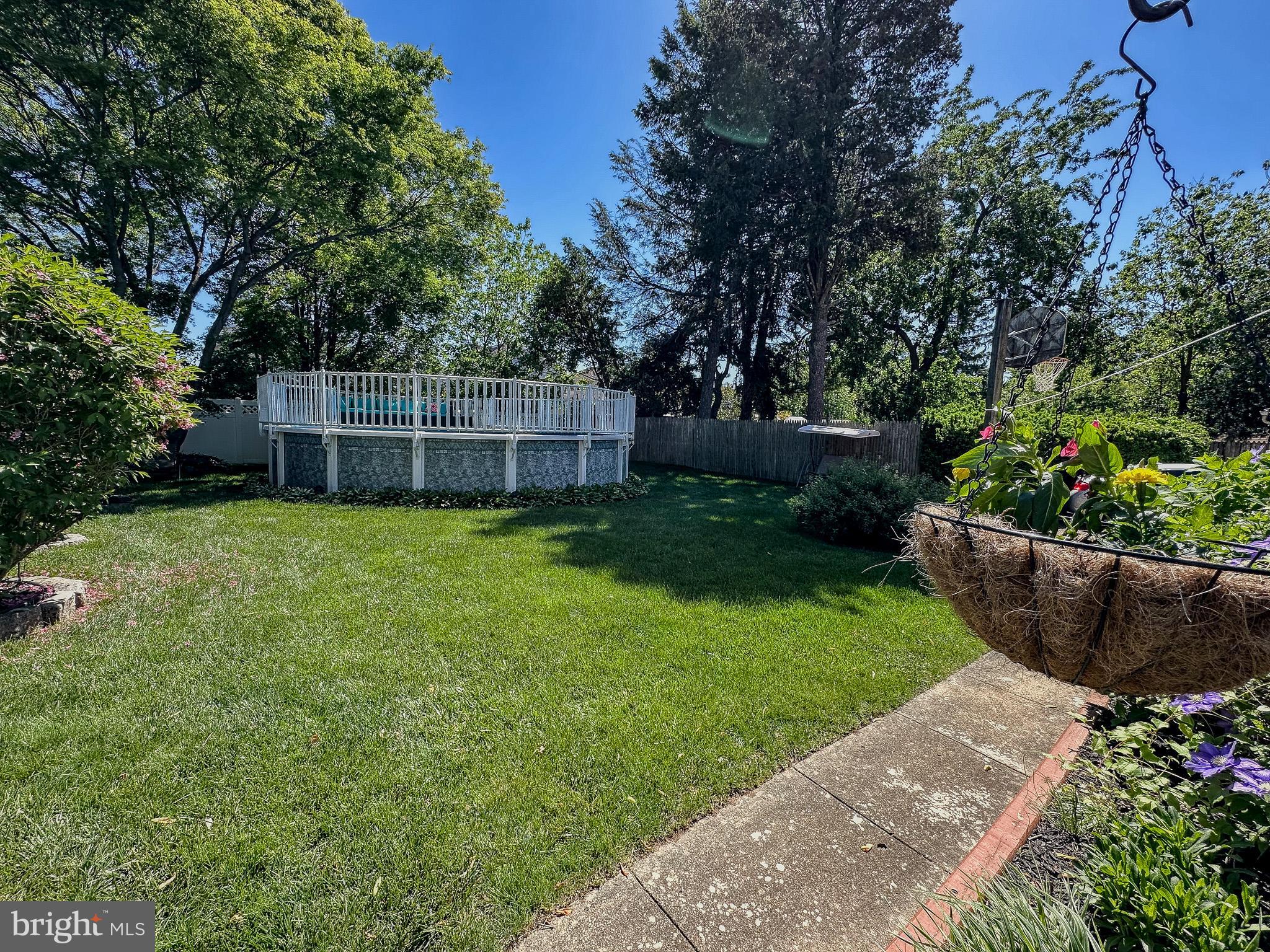 7205 Wayne Avenue Upper Darby, PA 19082 - Photo 15 of 84 a view of a backyard with a garden