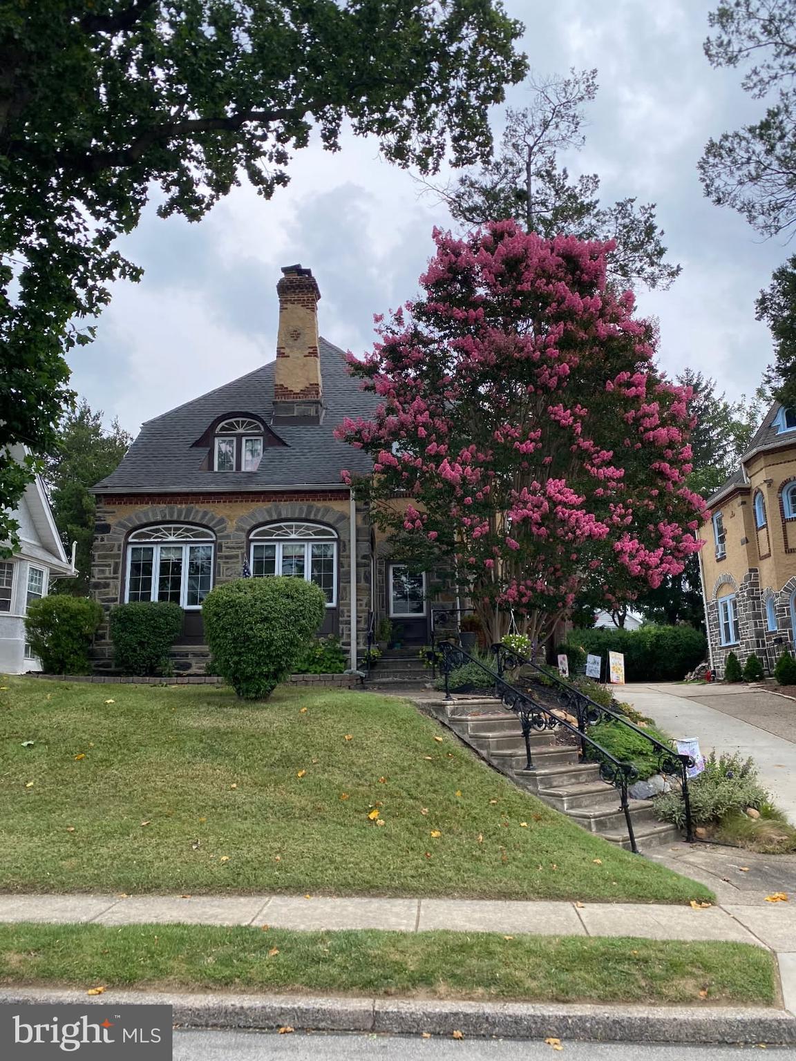7205 Wayne Avenue Upper Darby, PA 19082 - Photo 3 of 84 a front view of a house with a yard