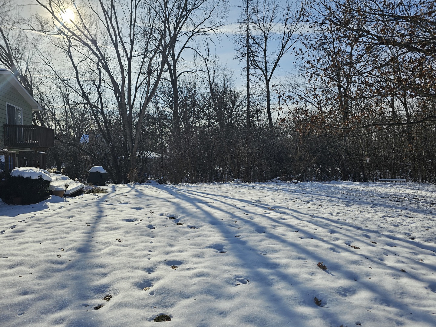 26890 North Longwood Road Lake Forest, IL 60045 - Photo 9 of 15 a street view covered with snow